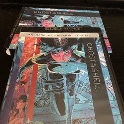 Ghost in the shell DVD Blu-ray 4K Ultra HD