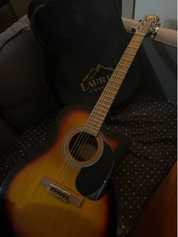 ACOUSTIC ELECTRIC GUITAR AND AMP NEW