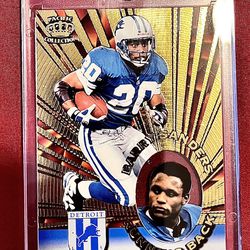 Authentic 1995 Barry Sanders (Pacific Collection) Sports Card