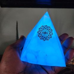 Rar3 Crafts Handmade Glow In The Dark Pyramid