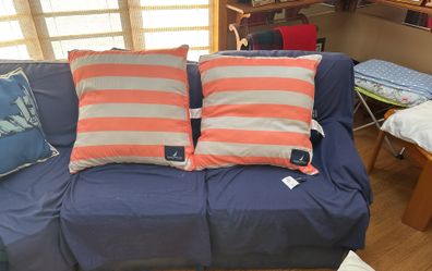 Outdoor Nautica pillows. All new.