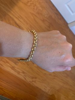 Gold Chain Bracelet