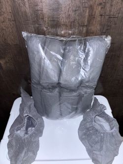 Disposable Grey Shoe Covers