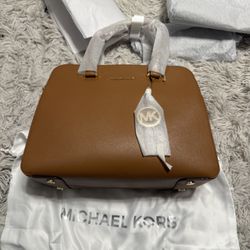 Michael Kors Houston Double Zip Satchel 