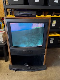 27” Sony trinitron crt tv