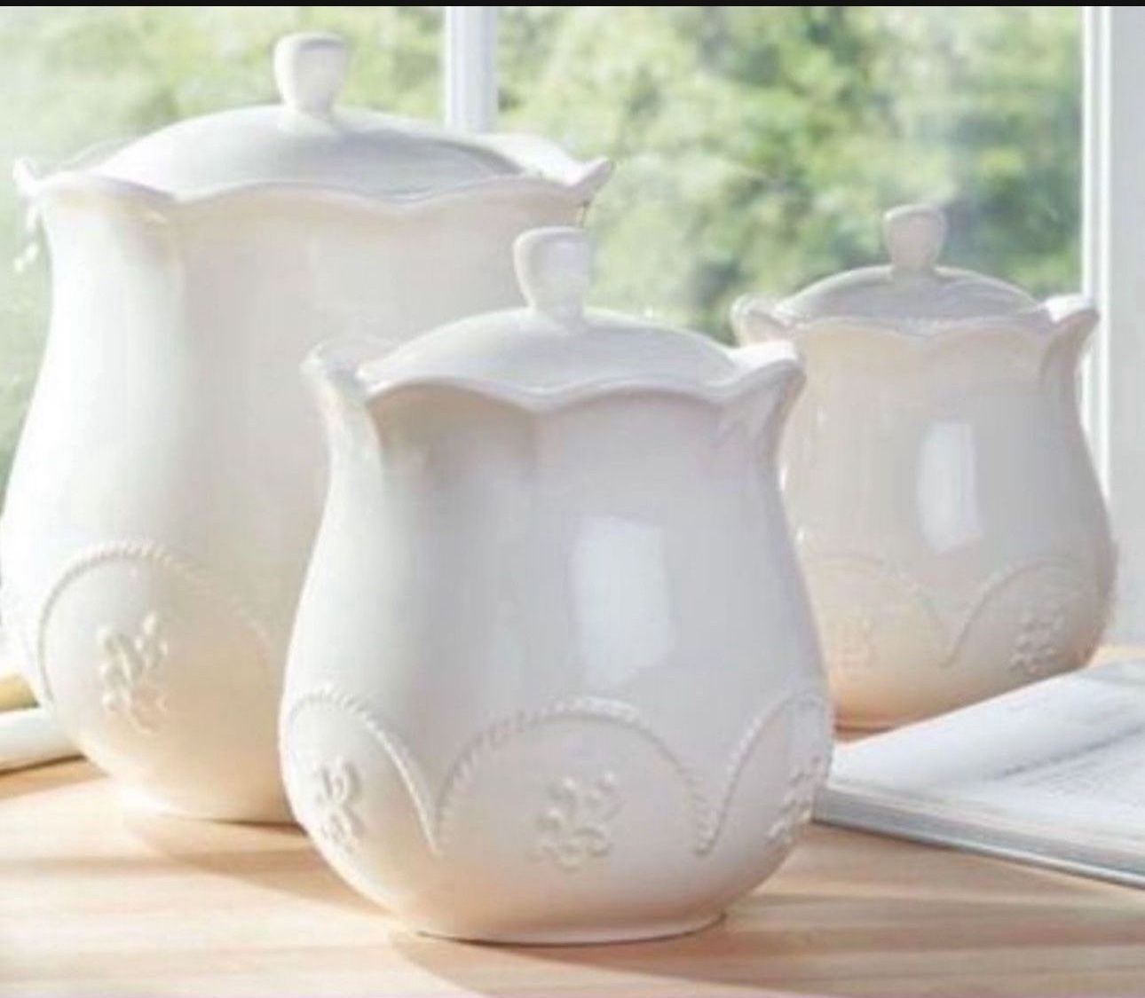 Princess House Set De 3 Canisters PRECIO FIJO
