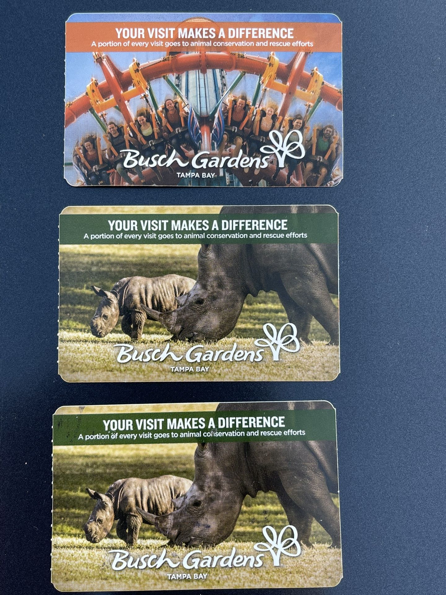 Tickets For Busch Gardens Tampa !