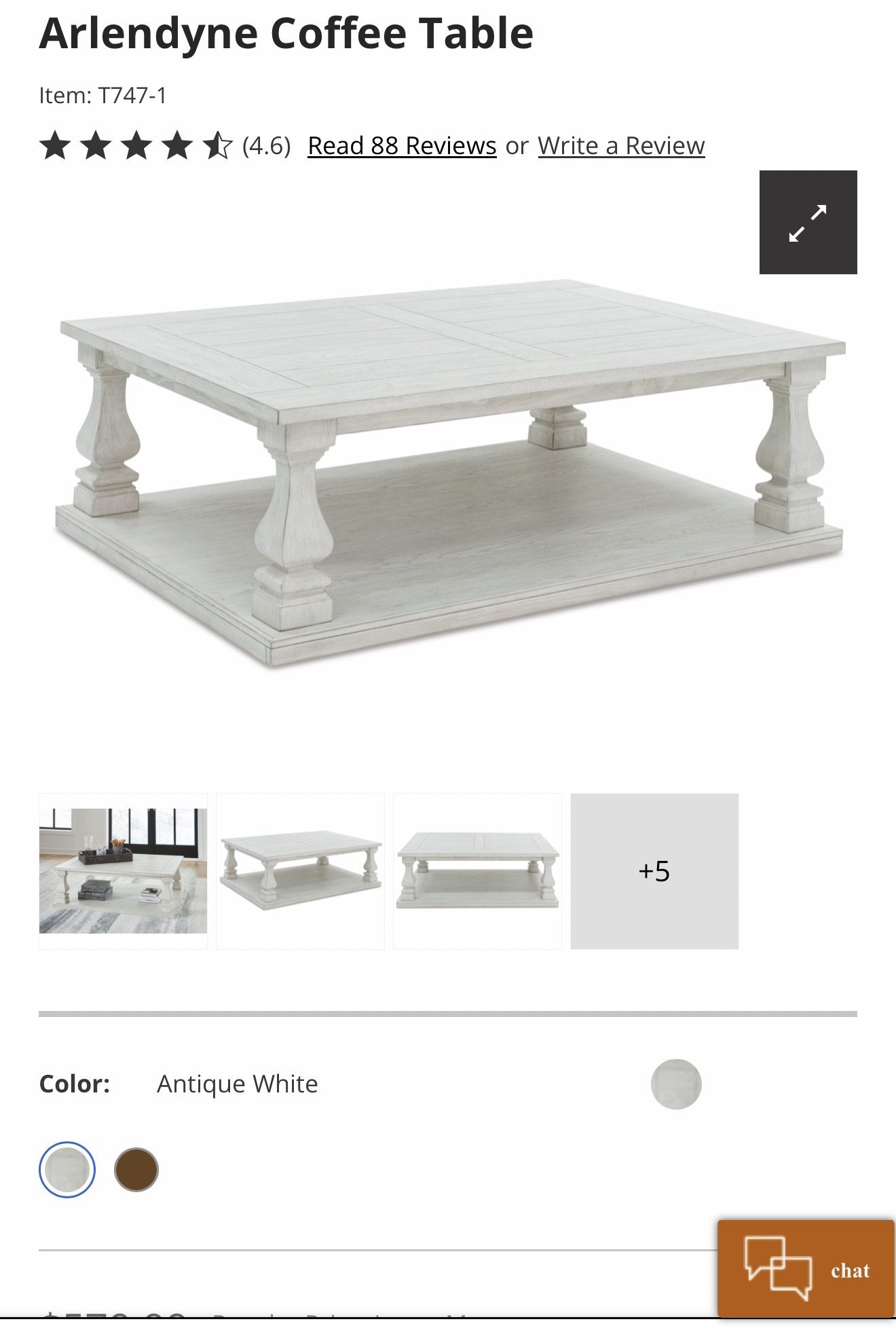 Arlendyne Coffee Table