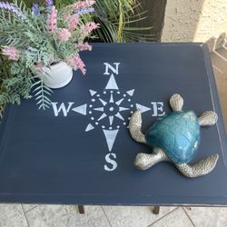 Navy Blue Tv Tray Table