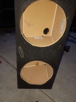 Sub Wolfer Box For Two 12