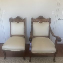 Antique wood Chairs