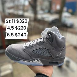 JORDAN 5 WOLF GREY