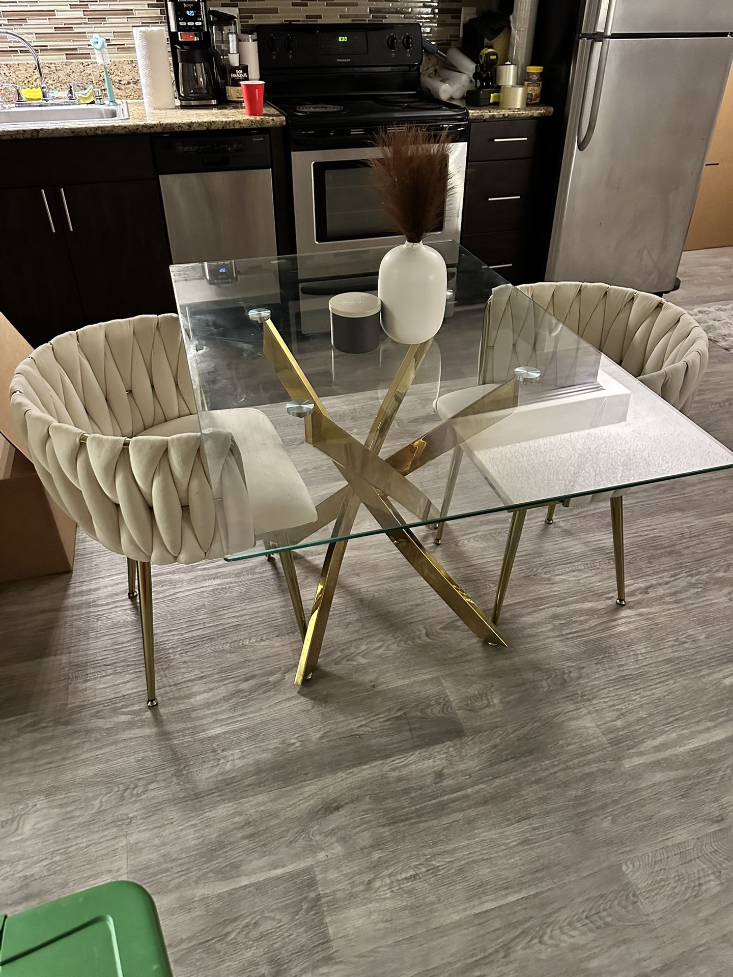 Glass Dining Table