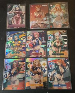 Custom One Piece Waifu Fan Art Cards Lot Sale Pt 2