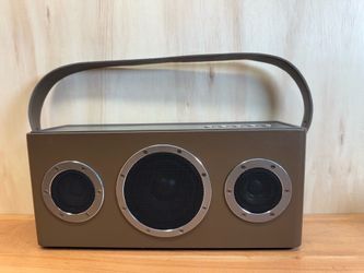 GGMM M4 Wireless Bluetooth Speaker WiFi Retro Portable Speaker Home Hi-Fi Music Player - Brown!