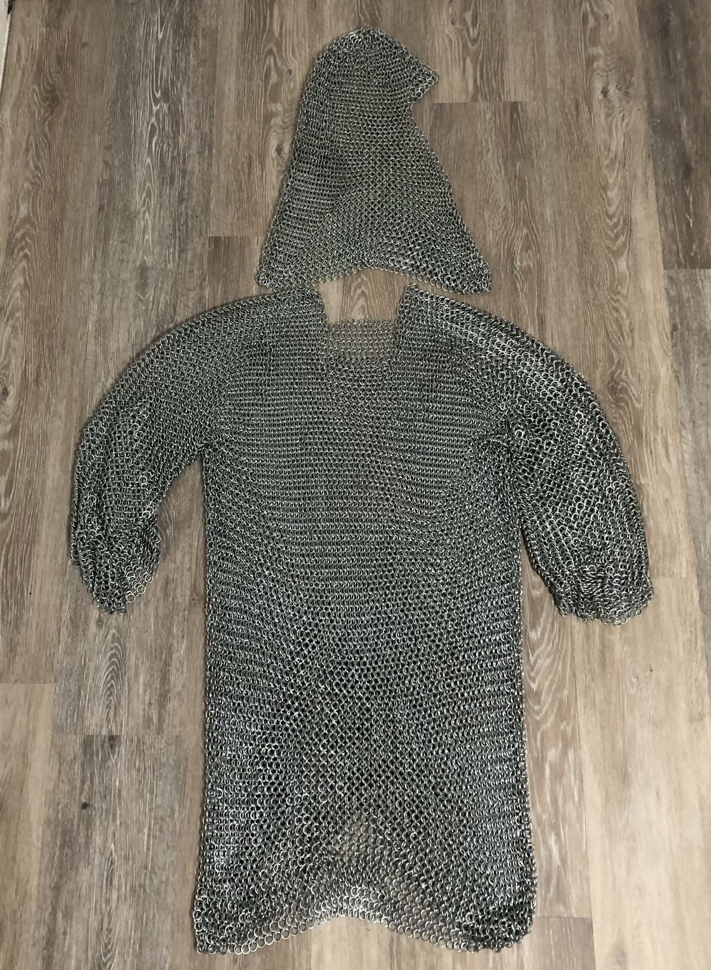 Helmet, Coif And Chain Mail Armor!!!