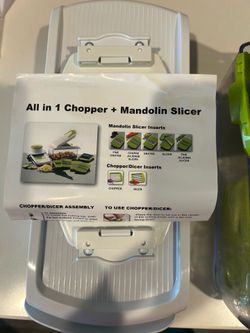All in1 chopper + Mandolin slicer