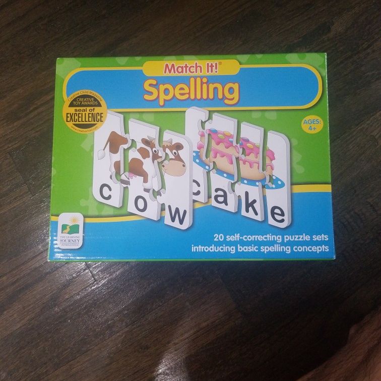 Kids learn Read - Match It Spelling And Mathematics