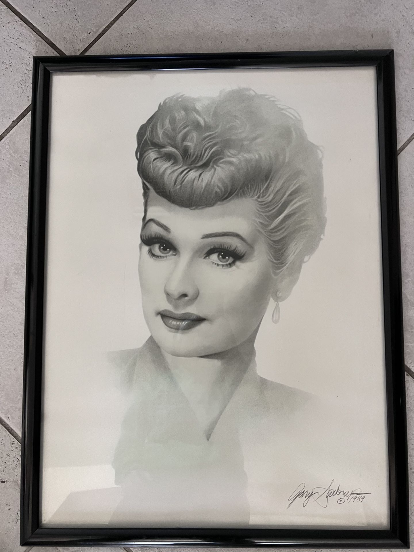 I Love Lucy Framed Art