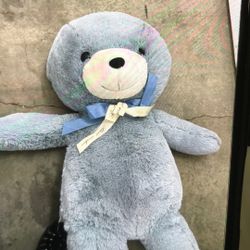 Large Blue Teddy Bear