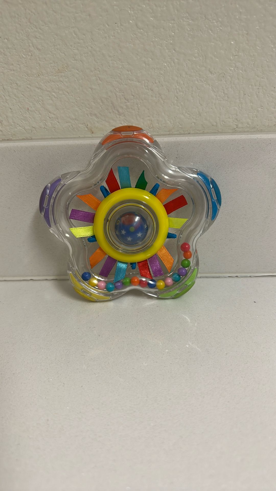 Spin Shine Rattle toy for babies