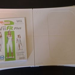 Wii Balance Board and Wii Fit Plus Game For Nintendo Wii