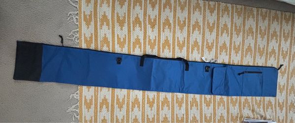 Blue color guard flag bag