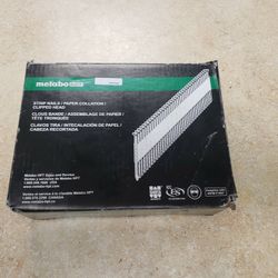 NEW Box Of 2500 Metabo Strip Nails 15105HPT