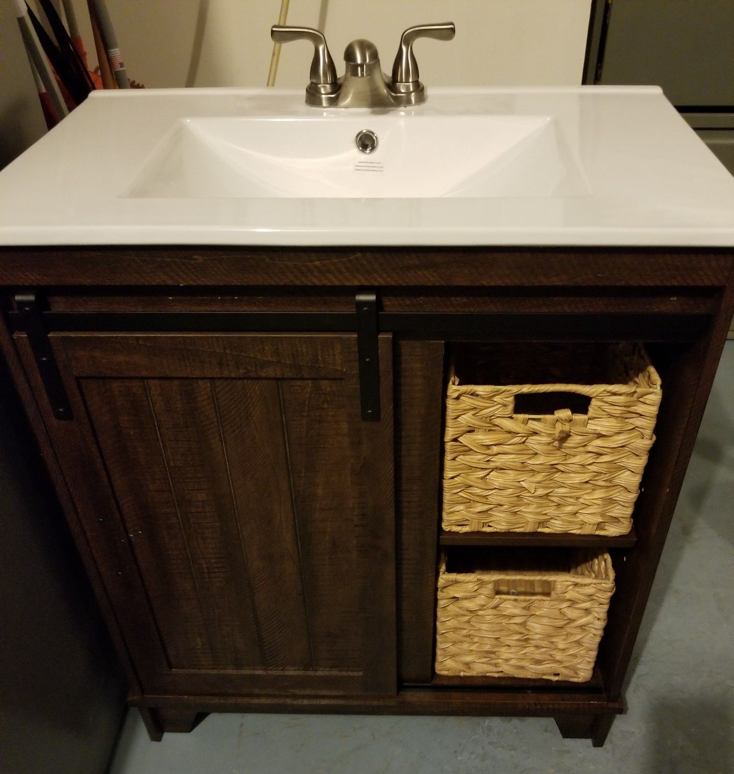 VANITY BATHROOM........30 INCHES WIDE...........BRAND NEW
