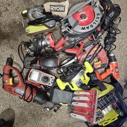 Bundle of Power Tools and Accessories (OBO)