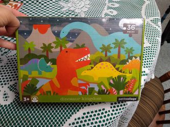 36 PCs dinosaur kingdom puzzle