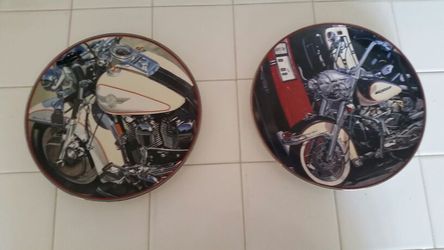 **** HARLEY DAVIDSON FRANKLIN MINT PLATES ****