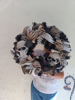 Halloween wreath