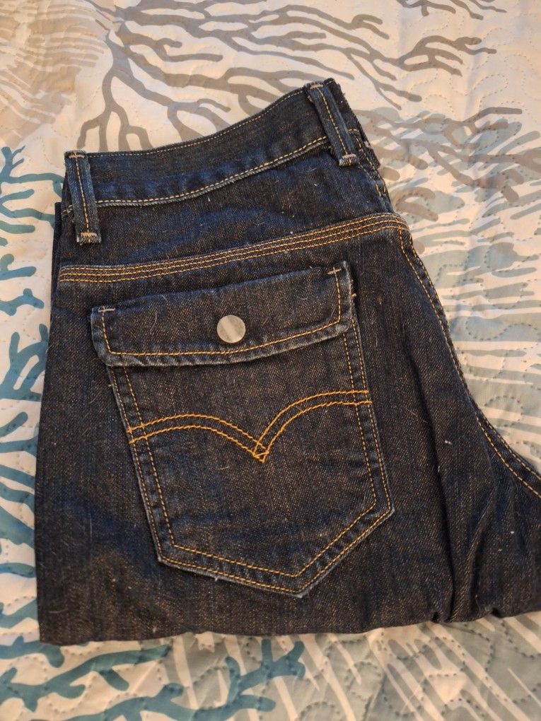 Mens Levi's 30/32 BLK