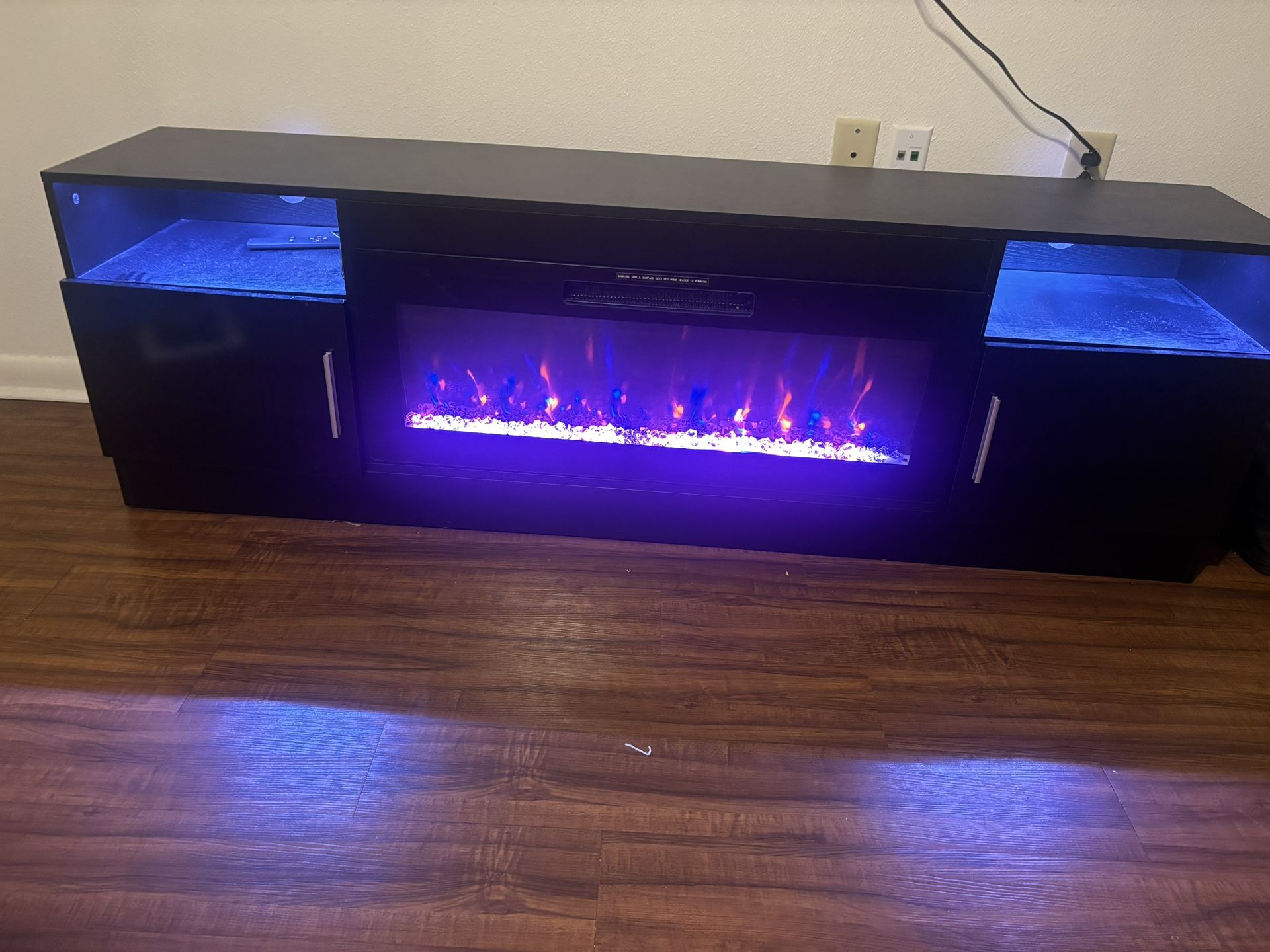 LED Fireplace TV Stand