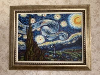 Van Gogh hand painted