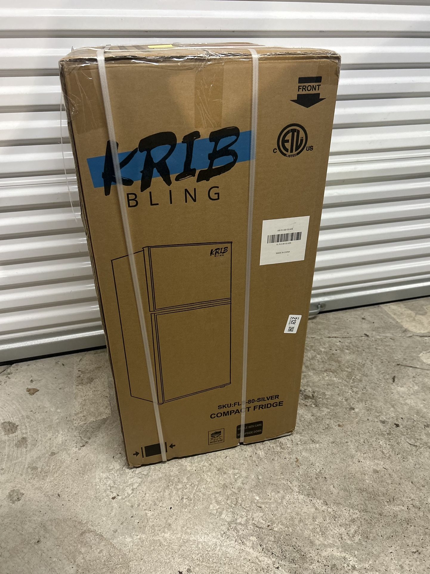 Krib Bling 3.5 cu ft Mini Fridge
