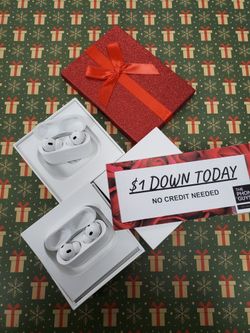 Apple Airpods Pro 2nd Gen - $1 Down Today - NO CREDIT Needed