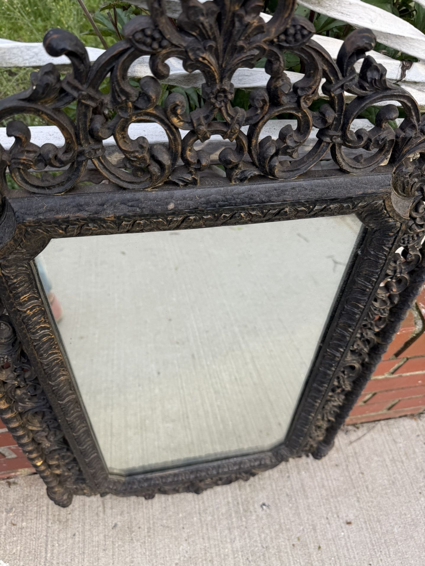 Gothic Style Vintage Mirror