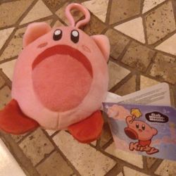 Brand New Kirby Mini Clip-onPlush