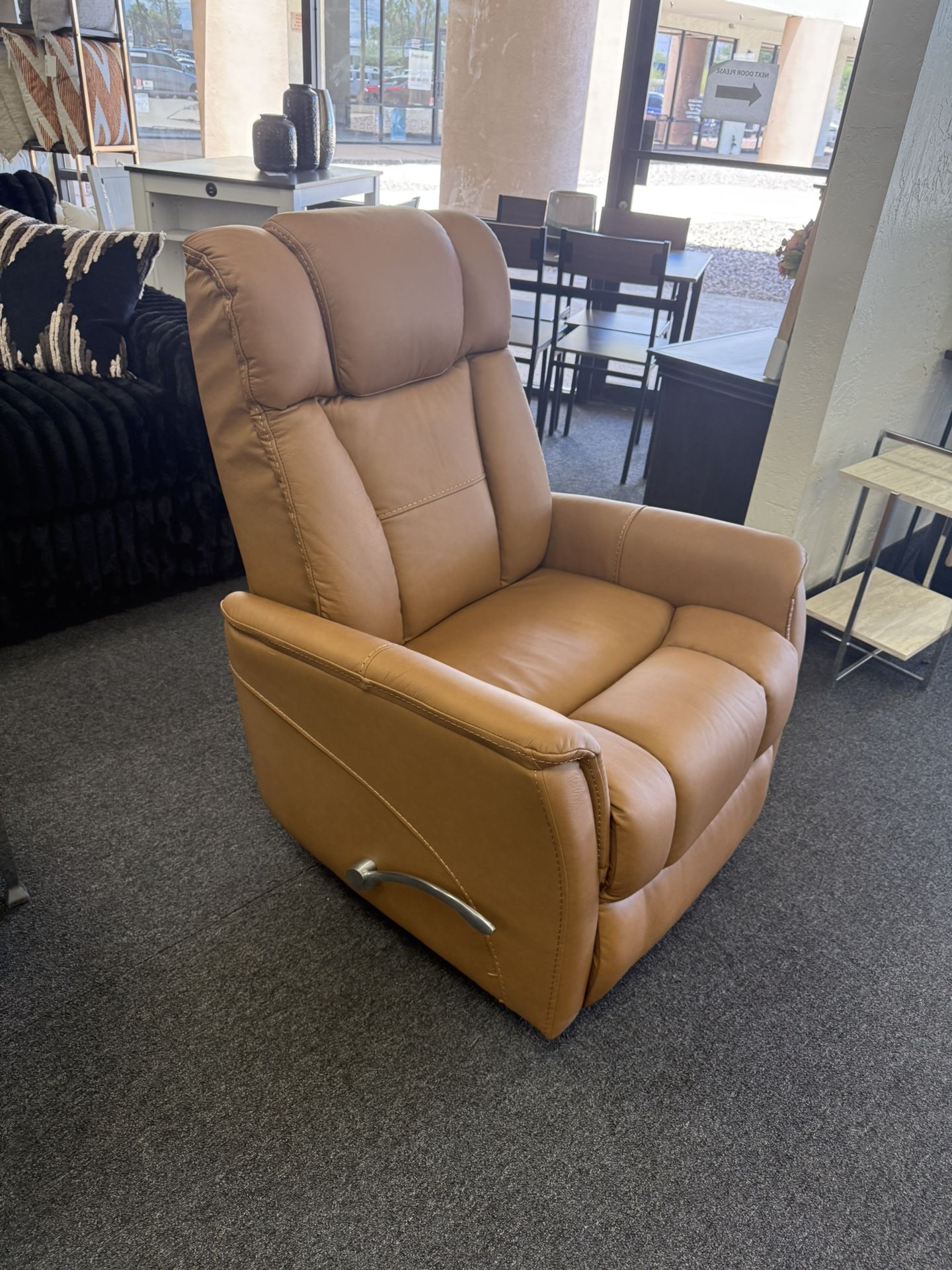 Real Leather Recliner