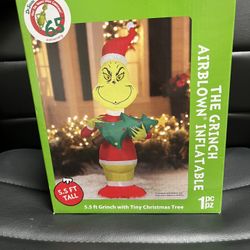 The Grinch Air blown Inflatable 5.5 Inches Tall