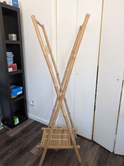 Bamboo Garment Rack