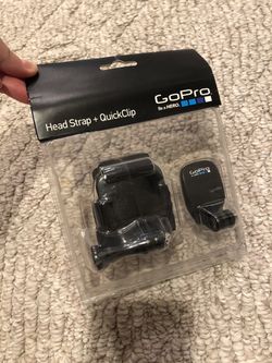 GoPro head strap & quick clip