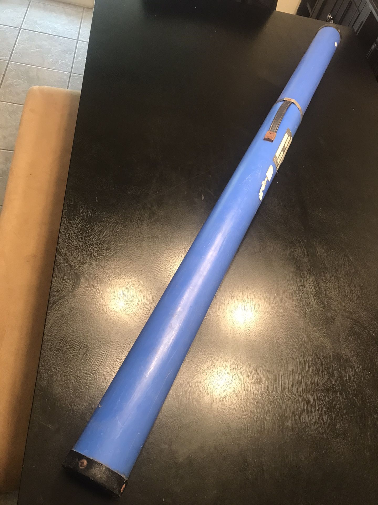 Vintage expandable 3'-6' fishing rod caddy Model 203