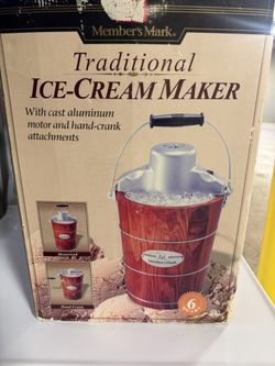 Member’s mark Ice cream maker