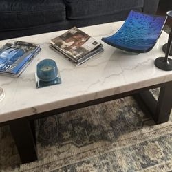 Marble Top Coffee Table