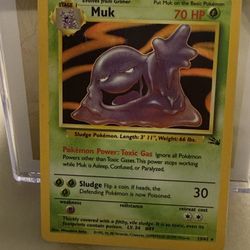 Muk Fossil Holo Pokemon 