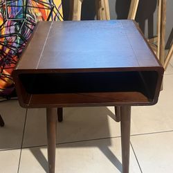 2 Wood End Table 