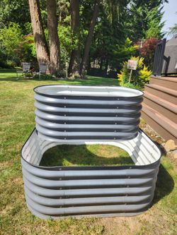 Vego multi tiered garden container bed. Planter.